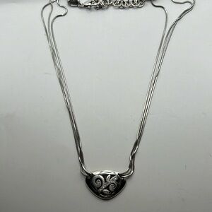 Brighton Eve's Delight Necklace Serenity Triple strand Necklace Vintaage